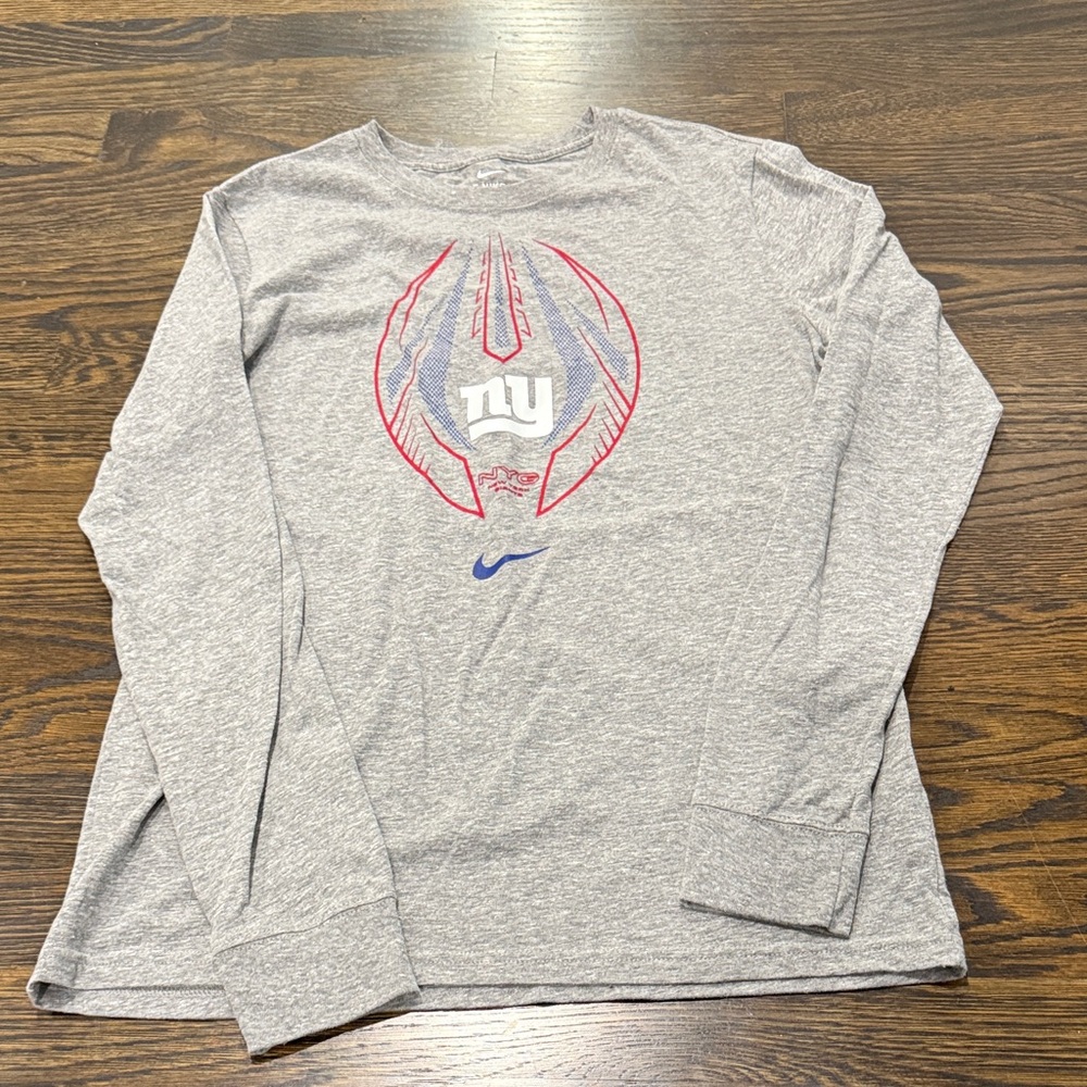 Nike Gray Tee with White Logo